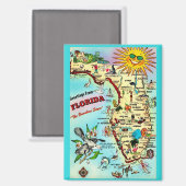 フロリダからの挨拶 マグネット (正面/裏面)