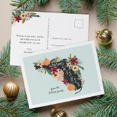 フロリダからの温かい願い シーズンポストカード