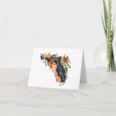 フロリダからの温かい願図解入りの、写真付きのい カード (正面)