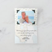 フロリダからの nautical トロピカル ハッピー ホリデー シーズンカード (内部)