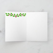 フロリダからクリスマスを祝って カード (内部)