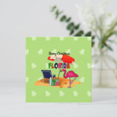 フロリダからクリスマスを祝って カード (スタンド正面)