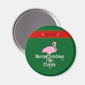 フロリダからクリスマスを祝って マグネット (正面/裏面)