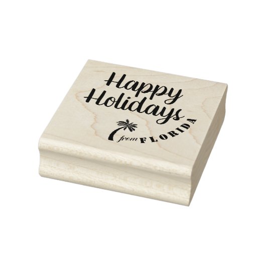 フロリダからハッピーホリデー ラバースタンプ (スタンプ)