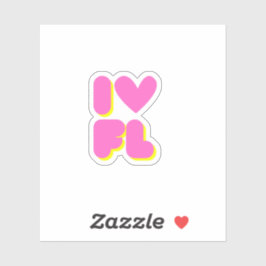 フロリダが大好き シール