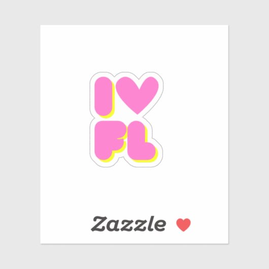 フロリダが大好き シール (シート)