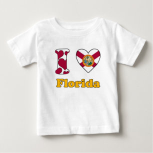 フロリダが大好き ベビーTシャツ