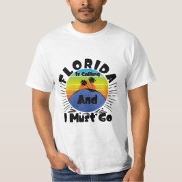フロリダが電話して、私はフロリダのヴィンテージに行かなければならない Tシャツ