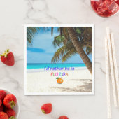 フロリダにいるほうがいい スタンダードランチョンナプキン (インサイチュ)