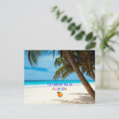 フロリダにいるほうがいい ポストカード (スタンド正面)