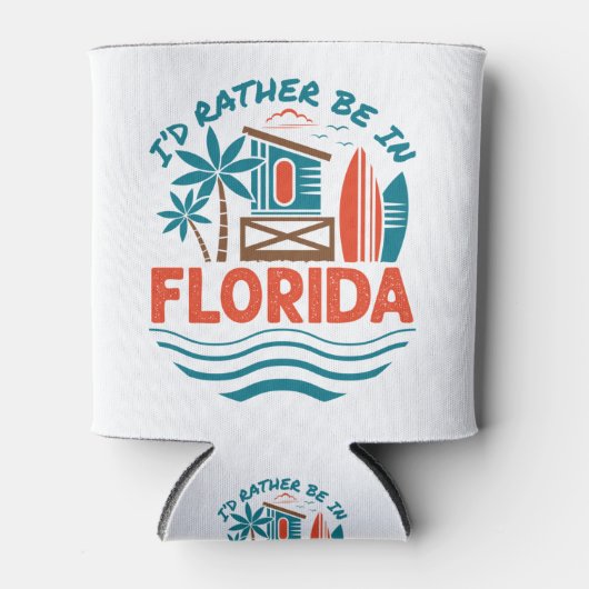 フロリダにいるほうがいい 缶クーラー (正面)