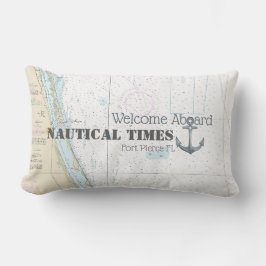 フロリダに乗り航海のてボート名&いかり歓迎 アウトドアクッション