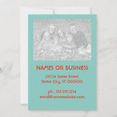 フロリダに引っ越す 案内状 (裏面)