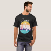 フロリダに逃げる Tシャツ (正面フル)