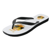 フロリダのかわいい夕日 ビーチサンダル (アングル)