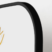 フロリダのかわいい夕日 ピックルボールラケット (左詳細)