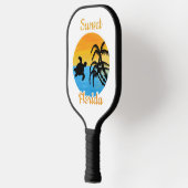 フロリダのかわいい夕日 ピックルボールラケット (左)