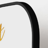 フロリダのかわいい夕日 ピックルボールラケット (左詳細)