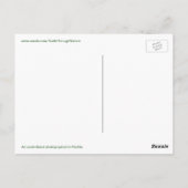 フロリダのアノールトカゲ ポストカード (裏面)