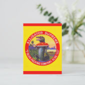 フロリダのアリゲーター・サプレーム ポストカード (スタンド正面)