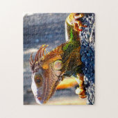 フロリダのイグアナ ジグソーパズル (縦)