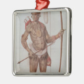 フロリダのインドの人 メタルオーナメント (左)