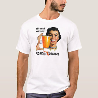 フロリダのオレンジジュース Tシャツ