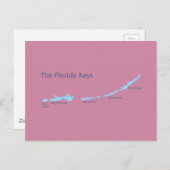 フロリダのキー ポストカード (正面/裏面)