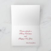 フロリダのクリスマス2017年のJ及びD 2 シーズンカード (内部)