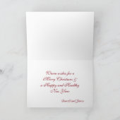 フロリダのクリスマス2017年のJ及びD 2 シーズンカード (内部)