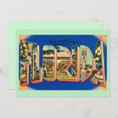 フロリダのグリーティングムービングアナウンス (正面/裏面)