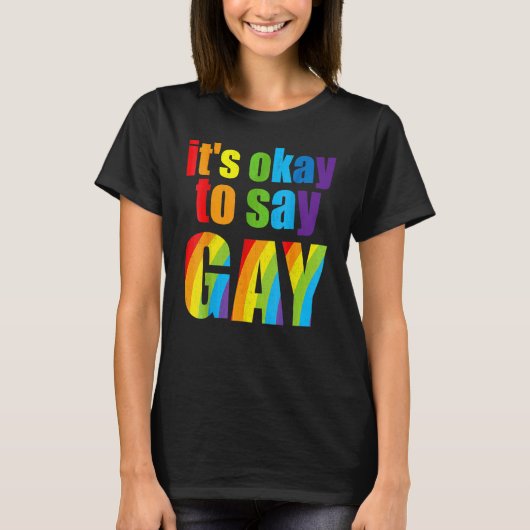 フロリダのゲイS AyゲイSt Ay Pro Ud Lgbは大丈夫 Tシャツ (正面)