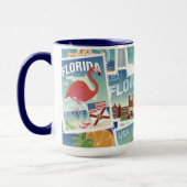 フロリダのスタンプ マグカップ (左)
