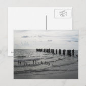 フロリダのストランドペリカンGeburtstagskarte ポストカード (正面/裏面)