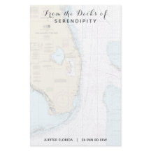 フロリダのデッキからあなたのボート名航海の