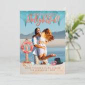 フロリダのトロピカルホリデーズクリスマス写真 シーズンカード (スタンド正面)