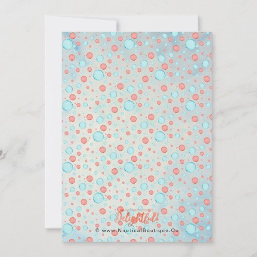 フロリダのトロピカルホリデーズクリスマス写真 シーズンカード (裏面)