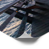 フロリダのナポリ桟橋 ポスター (角)