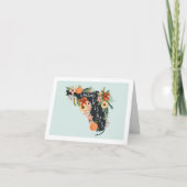 フロリダのノートカードからの暖かい願い | ミント カード (正面)