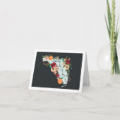 フロリダのノートカー図解入りの、写真付きのドからの温かい願い カード (正面)