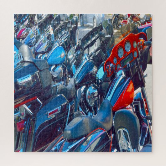 フロリダのバイクが大好き! ジグソーパズル (縦)