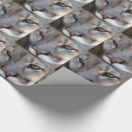 フロリダのヒョウの包装紙(4071) (ボーダー) ラッピングペーパー