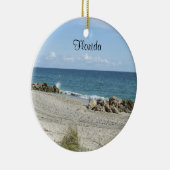 フロリダのビーチのオーナメント セラミックオーナメント (右)