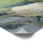 フロリダのビーチシーン。水色澄んの水。 ポスター (角)