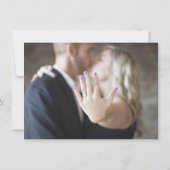 フロリダのビーチ目的地の結婚式の日付を保存 セーブザデート (裏面)