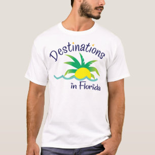 フロリダのプリントのロゴの商品の行先 Tシャツ