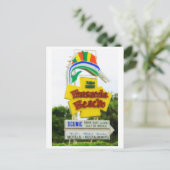 フロリダのペンサコーラビーチ – 右折 ポストカード (スタンド正面)