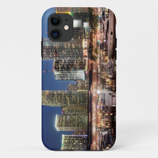 フロリダのマイアミのスカイライン都市 Case-Mate iPhoneケース (裏面)