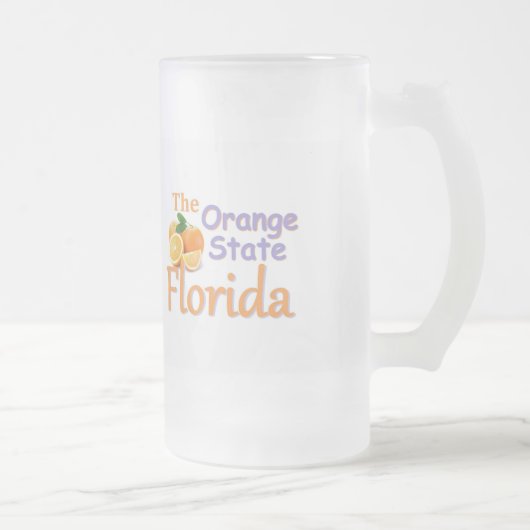 フロリダのマグ フロストグラスビールジョッキ (右)