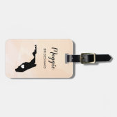 フロリダのマップ荷物タグ、ウェディングパーティーへようこそ ラゲッジタグ (正面横)